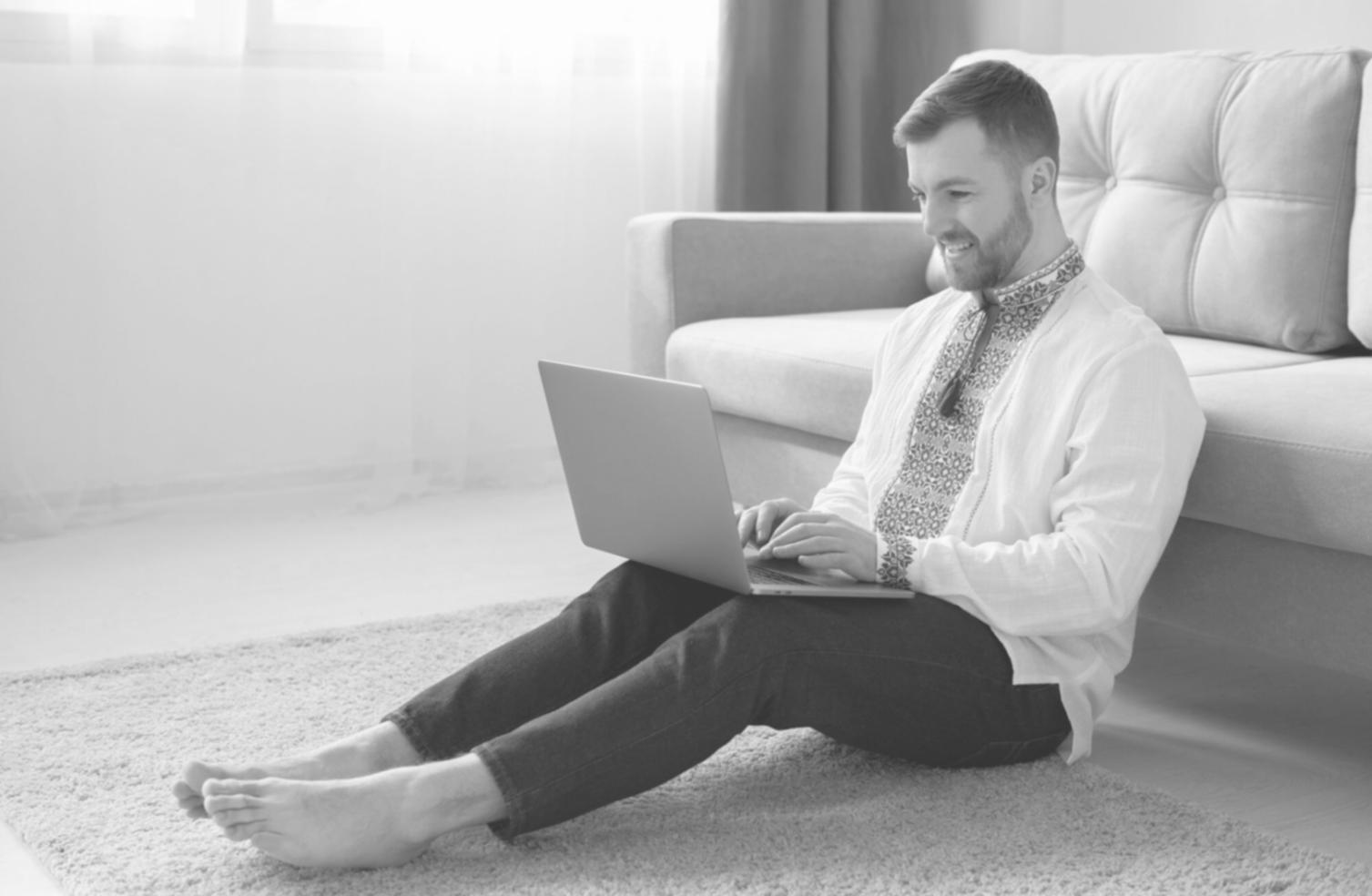 Finanzanalyse Dashboard mit Trenddiagrammen und Marktdaten